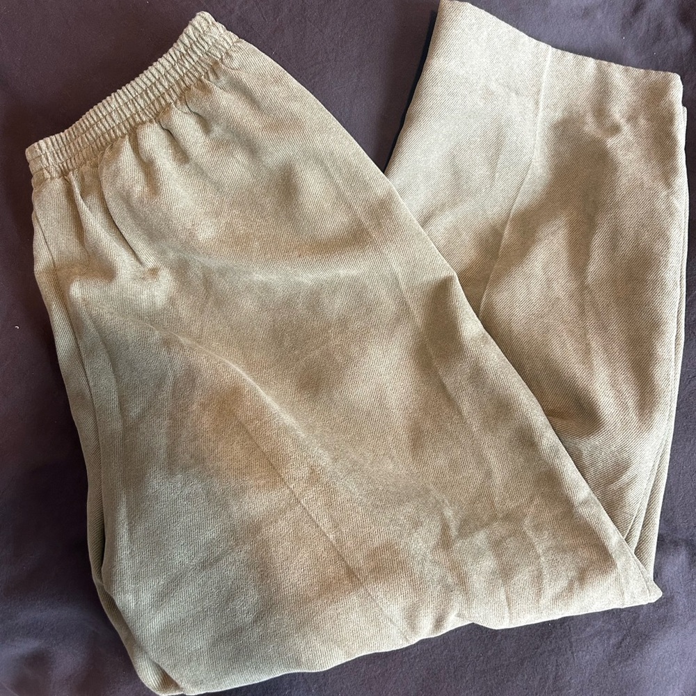 Alfred & Dunner ankle length wide pants